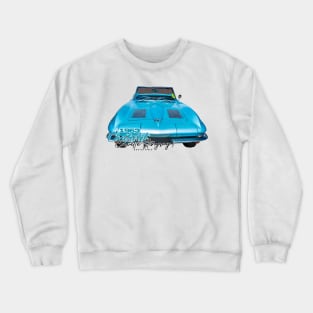 1963 Chevrolet Corvette Stingray Convertible Crewneck Sweatshirt